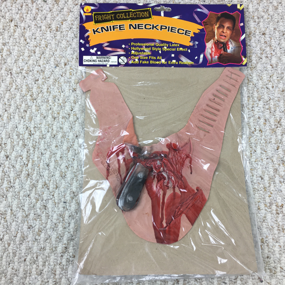 NEW Knife Neckpiece Halloween